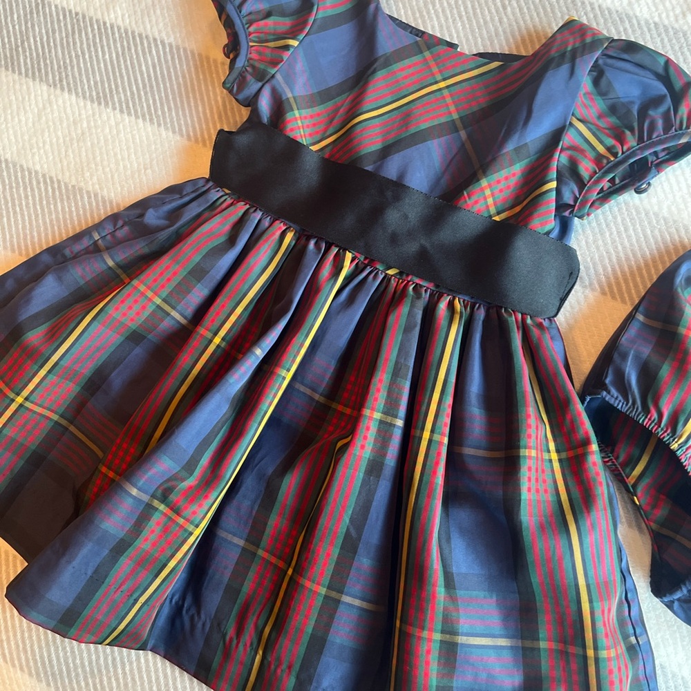 Ralph Lauren Multicolor Plaid Dress